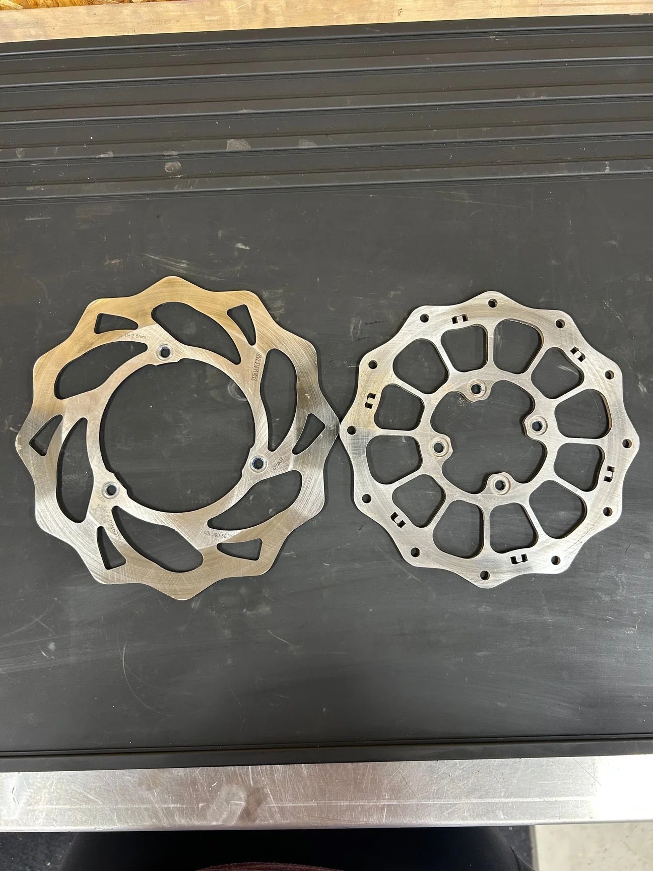 Nihilo Rear and Galfer Front Brake Rotors - KTM65  65sx Husky TC65  GasGas MC65